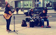 上海的街頭藝人