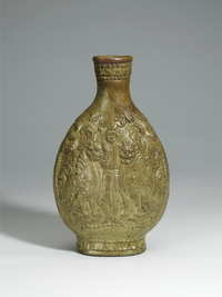 胡人飲酒紋玉帶銙 胡人飲酒紋玉帶銙