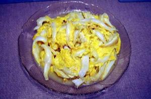 雞蛋炒銀魚 雞蛋炒銀魚