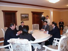 孫立傑會見俄猶太自治州州長