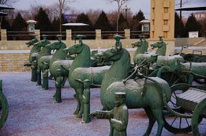 甘肅武威出土的涼州鐵騎