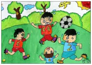 歡樂兒童足球賽