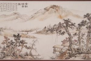 雲溪精舍圖手卷 雲溪精舍圖手卷