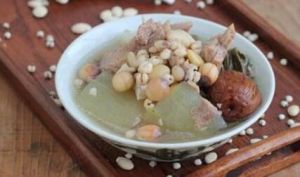 荷葉薏米冬瓜湯 荷葉薏米冬瓜湯