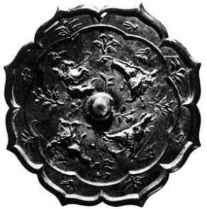 打馬球紋鏡 打馬球紋鏡