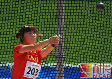 中國女子田徑隊張莉