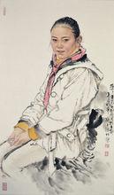 張喆的作品《侄女瀟瀟》