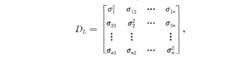 方差一協方差（矩）陣