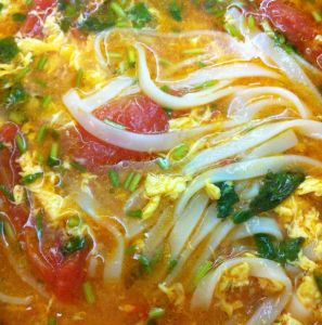 西紅柿雞蛋面