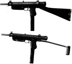 前捷克斯洛伐克M24。M23式衝鋒鎗