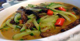 黃瓜燜鱔魚 黃瓜燜鱔魚