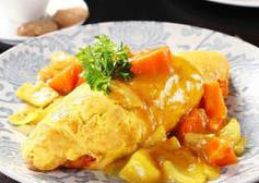 咖喱蛋包飯 咖喱蛋包飯