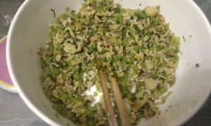 芹菜雞蛋糯米糍 芹菜雞蛋糯米糍