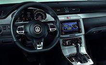 三幅多功能真皮方向盤