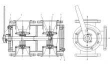 圖1 六通換向閥