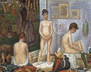 喬治·修拉畫喧鬧