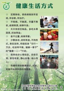 健康的生活方式 健康的生活方式