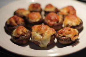 雙味芝士焗口蘑 雙味芝士焗口蘑