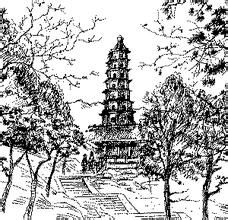 香山琉璃塔 香山琉璃塔