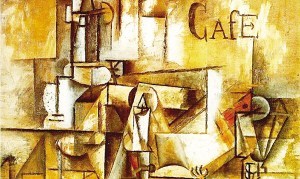 畢卡索 《鴿子與青豆》