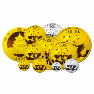 2012版熊貓金幣套裝 2012版熊貓金幣套裝