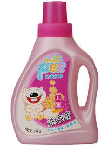 1kg安安皮特兒童洗衣液（清新花香型）