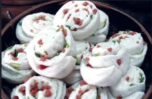 香腸花捲 香腸花捲