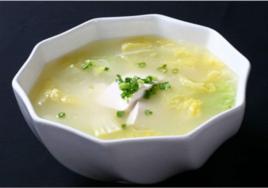 清養白菜豆腐湯 清養白菜豆腐湯