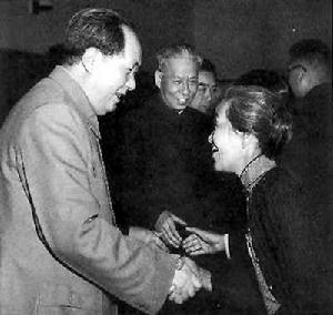 （圖）毛澤東與林巧稚