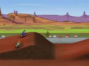 瘋狂摩托技巧越野賽