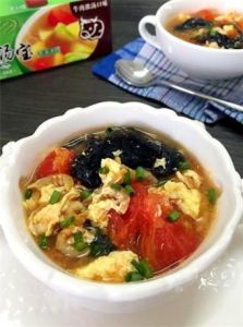 海米西紅柿蛋湯 海米西紅柿蛋湯