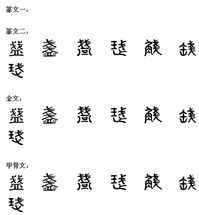 漢字演變