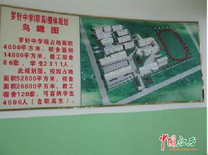 羅針中學整體規劃鳥瞰圖