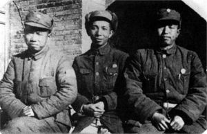 王樹聲在遼縣芹泉村