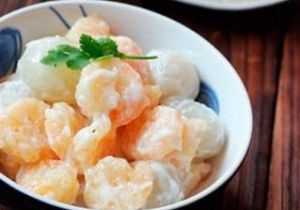 蝦仁果球沙拉 蝦仁果球沙拉