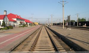 雙豐站站台及停車線