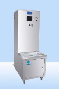 學校精格不鏽鋼開水器外觀