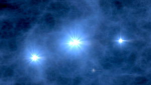 模擬的大霹靂之後4億年的第一代恆星