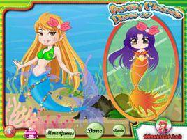 漂亮的美人魚換裝 漂亮的美人魚換裝