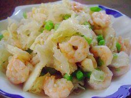 銀耳蝦仁 銀耳蝦仁