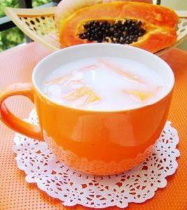 椰汁燉木瓜 椰汁燉木瓜