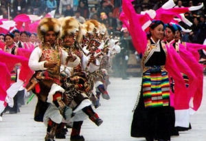 藏民歌舞