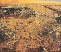 徐曉燕《大地肌膚》布面油畫