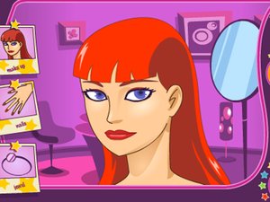 美女美甲化妝 美女美甲化妝