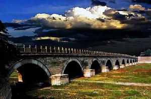 宛平城邊盧溝橋