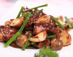 秘制草菇蚝汁牛柳 秘制草菇蚝汁牛柳