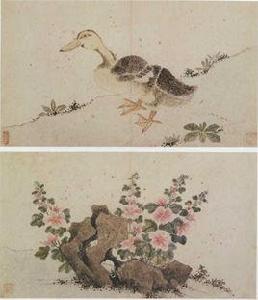 明沈周花鳥冊 明沈周花鳥冊