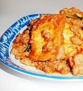 肉片虎皮豆腐 肉片虎皮豆腐