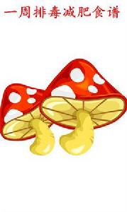 一周排毒減肥食譜 一周排毒減肥食譜