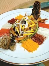 七彩菊花桂魚柳 七彩菊花桂魚柳